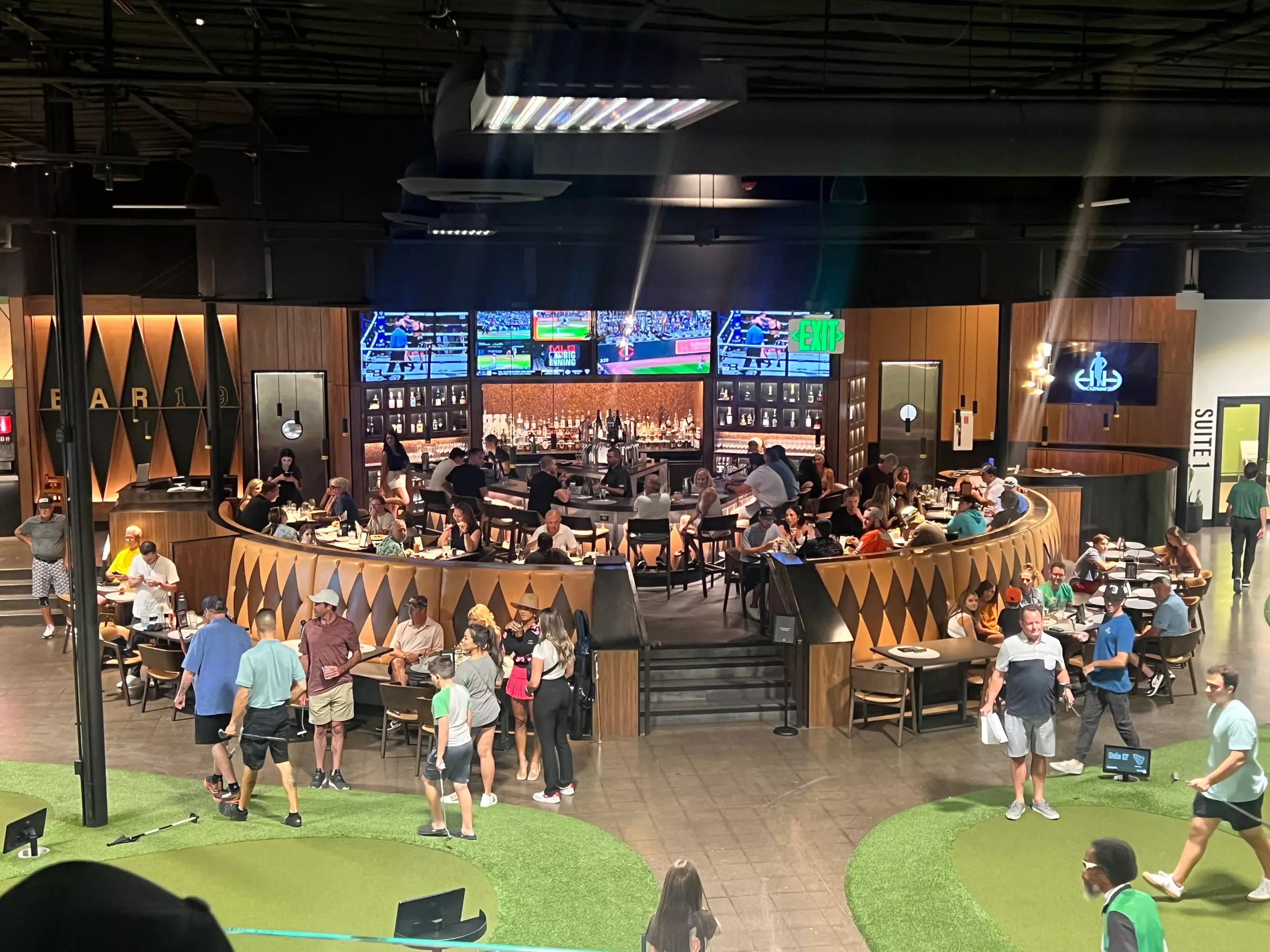 Golf Simulator at the Ultimate Indoor Venue in Scottsdale, Arizona