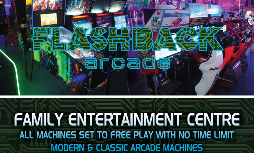 Image 1: Up to 7% Off on Arcade at Flashback Arcade Bradford