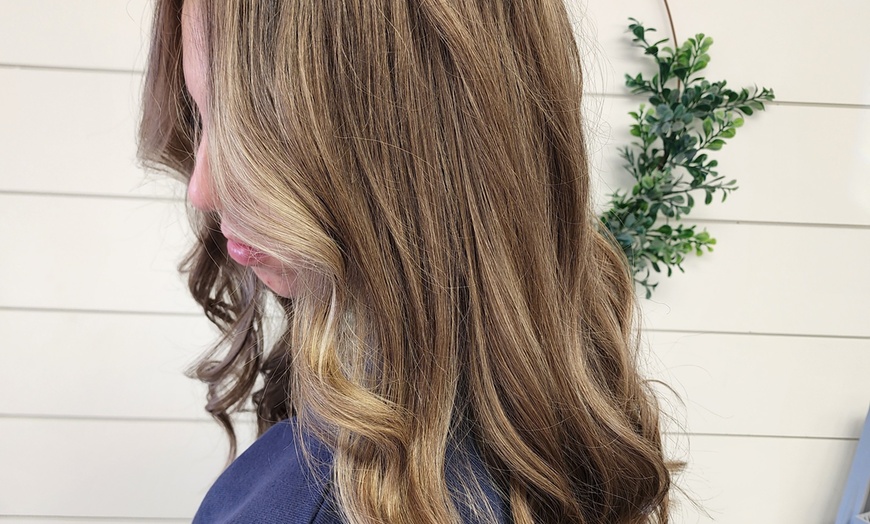 Image 2: Up to 55% Off on Salon - Hair Color / Highlights at Honey Strands Salon