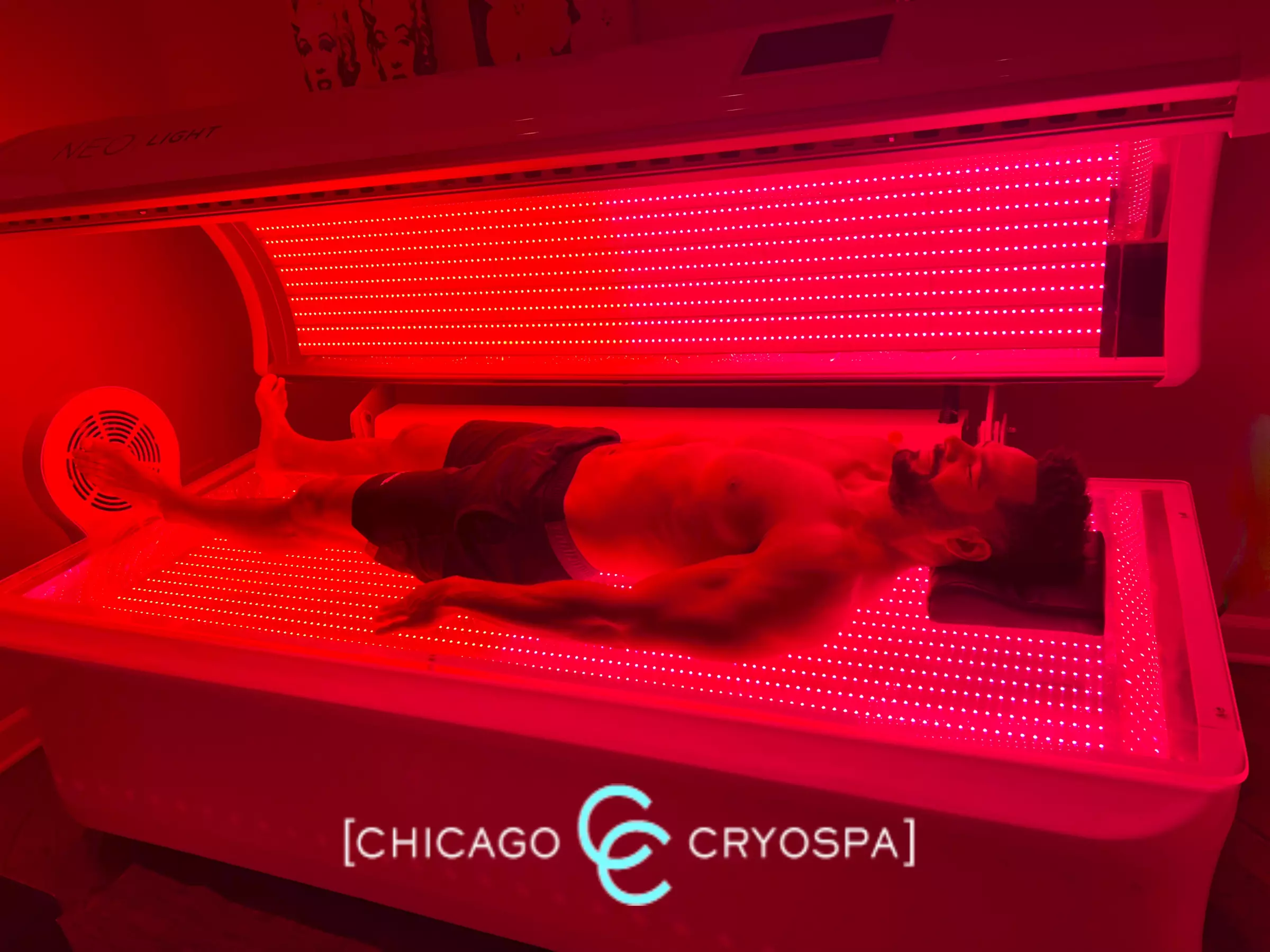 Experience Chicago Cryo Spa's NEO Light Bed for up to 11% off with multiple LED therapy session choices. - Second Medium
