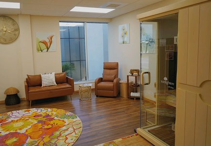 One session 45 mins Infrared Sauna - Ageless Wellness Spa
