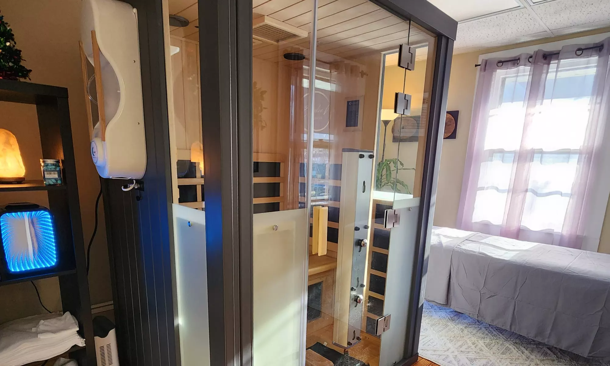 Unwind and Relax: Choice of Massage with Infrared Sauna 