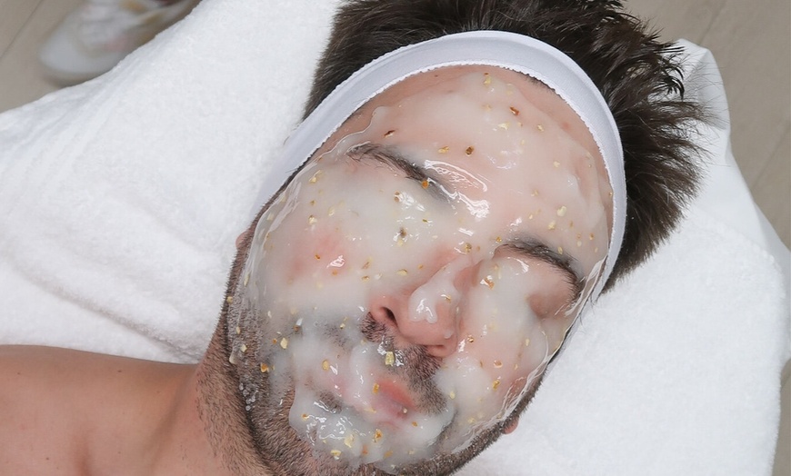 Image 1: Up to 77% Off on Facial - Men's at UK Aesthetics Lounge