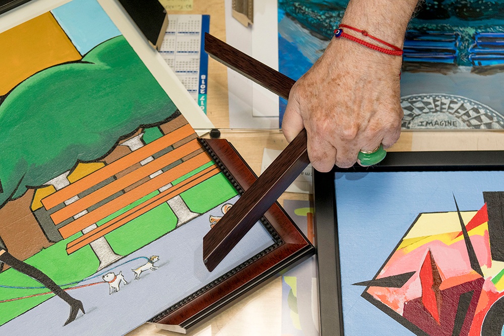 Explore custom framing for your art and documents