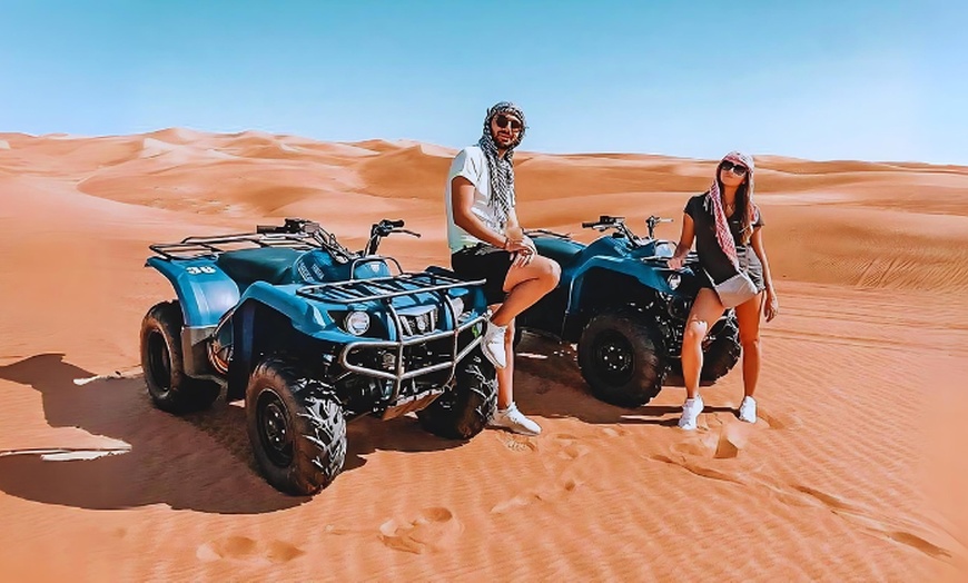 Image 6: Adventure Awaits: Abu Dhabi Desert Safari with Dinner & Live Shows 