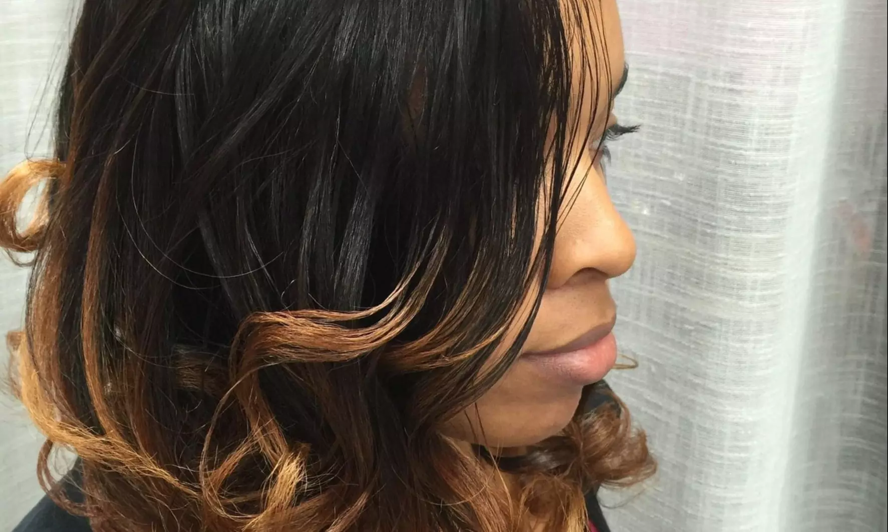 Couture Hair Weaves & Stylz offers sew-in hair extensions, with and without hair included, up to 50% off. - Primary Image