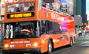 Discover the Magic of New York City with Nighttime Open Bus Tour