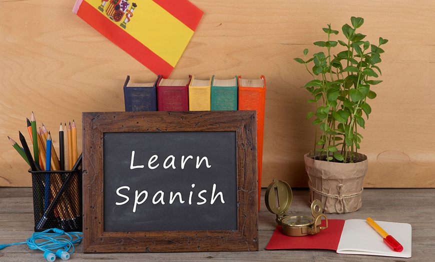 Image 1: Learn & Unlock Spanish Fluency with Complete Spanish Course