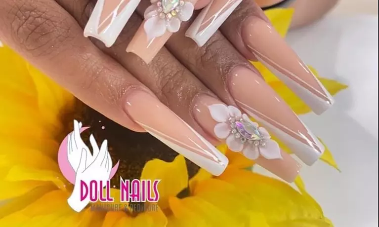 Manicure and Pedicure at Doll Nails (Up to 17% Off); Six Options Available - Primary Image