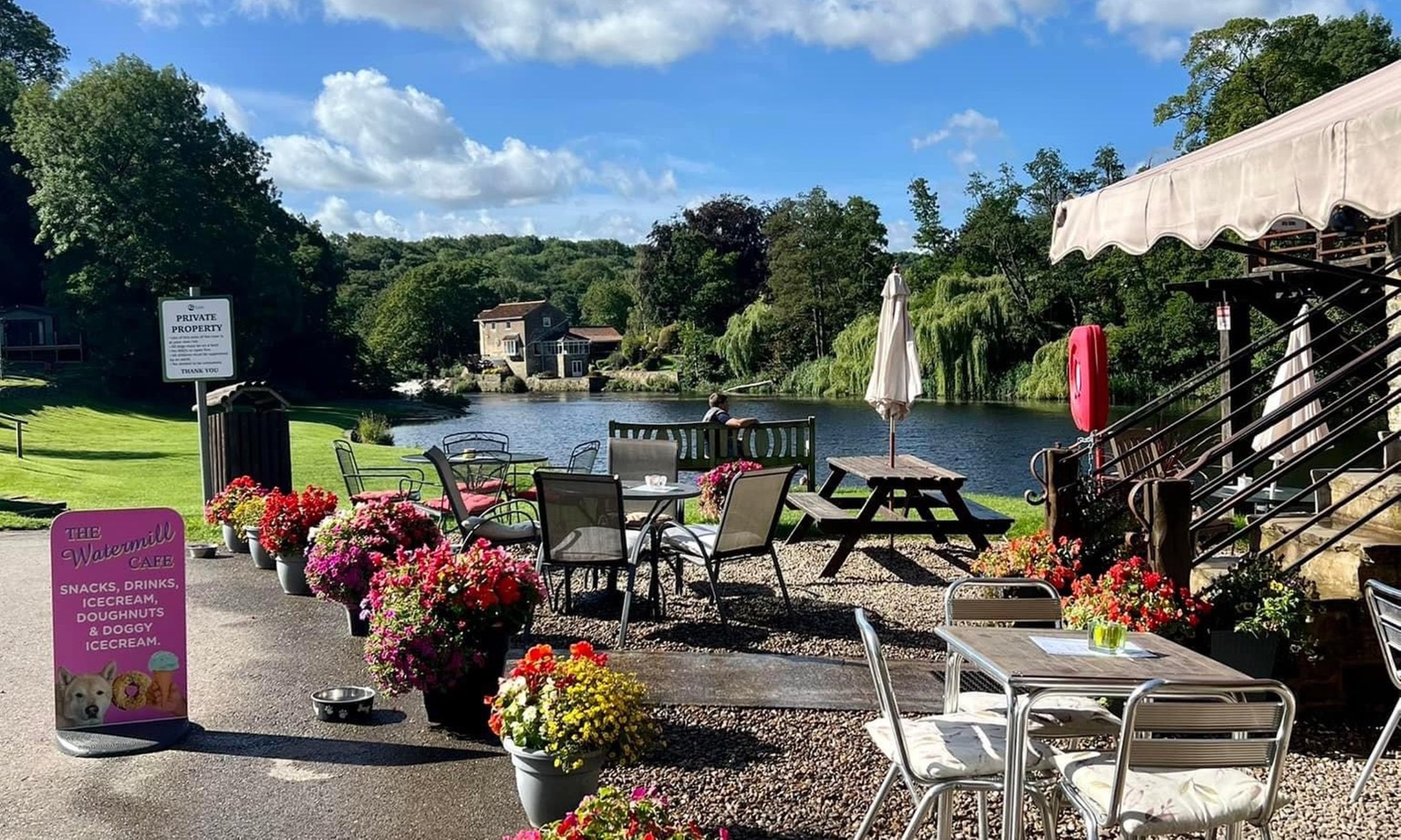 Relax with a Classic Afternoon Tea for Two or Four at Watermill Café