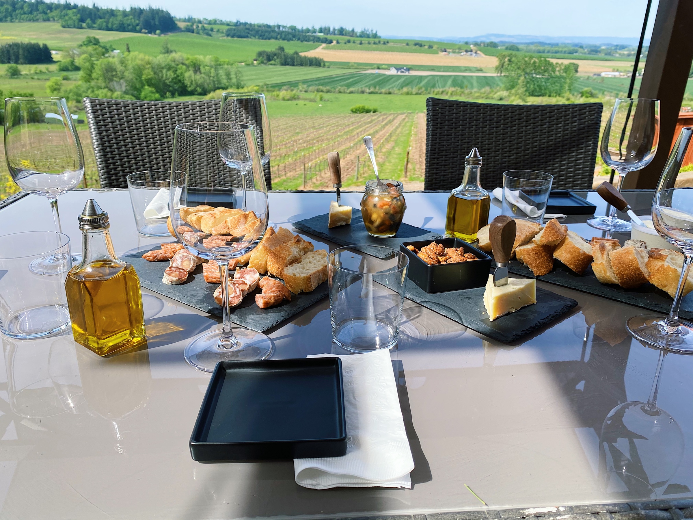 Wine-tasting experiences for two or four with beautiful views