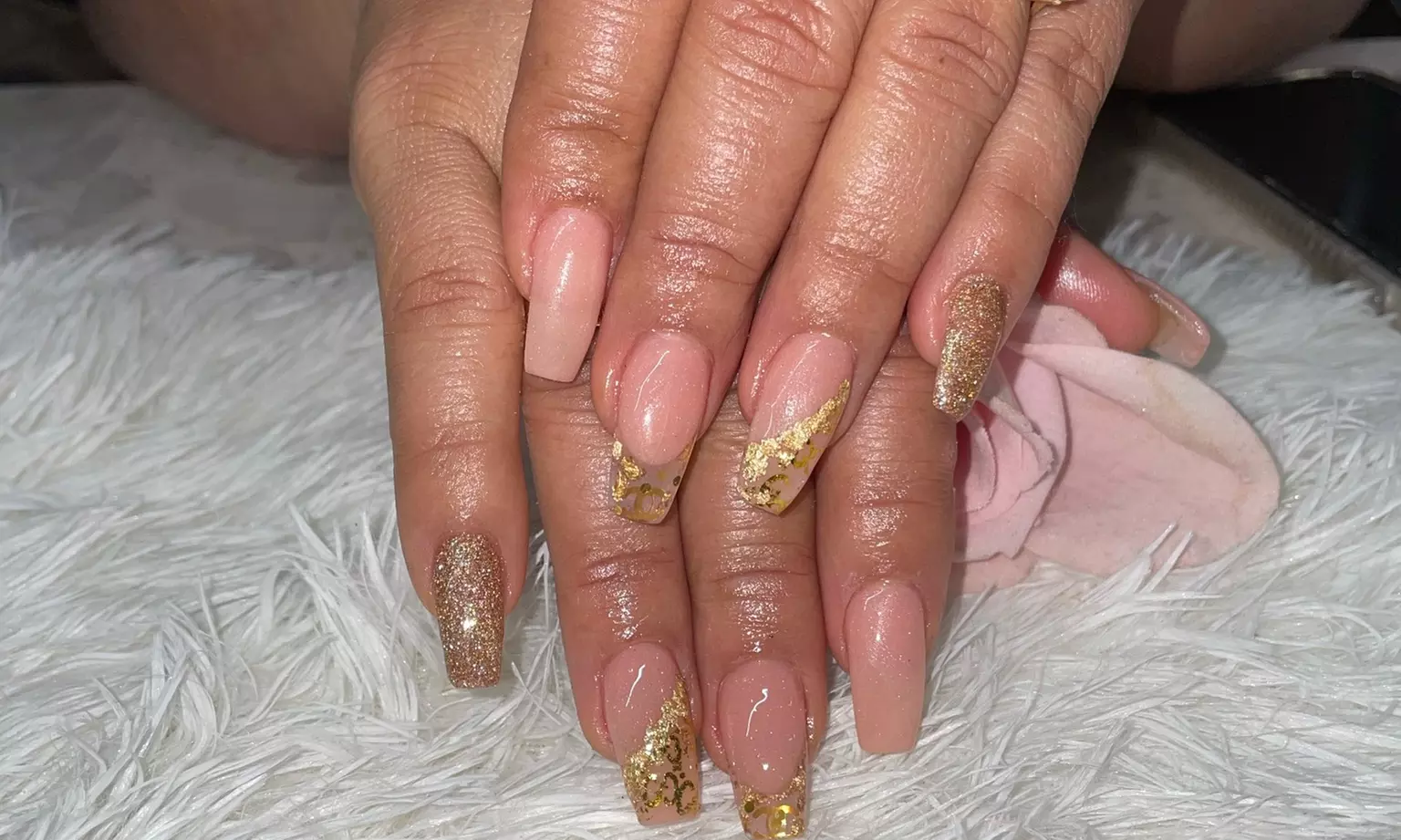 Up to 31% Off on Nail Salon - Mani-Pedi at L’Rose nails and beauty - Second Medium