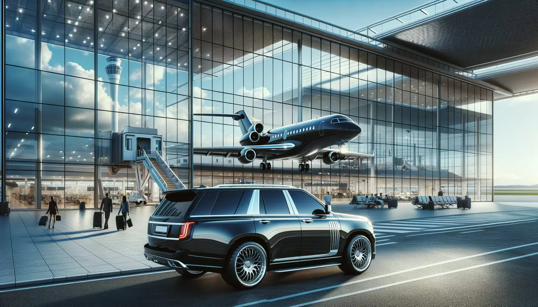 Up to 38% Off on Black Car / Limo / Chauffeur at A Blk Car SUV Service - Primary Image