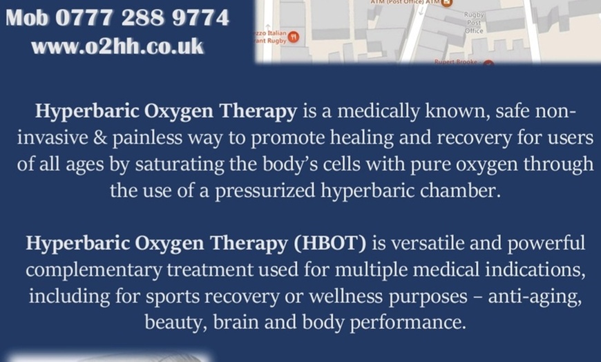 Image 5: Up to 10% Off on Hyperbaric Chamber at O2 Hyper Health