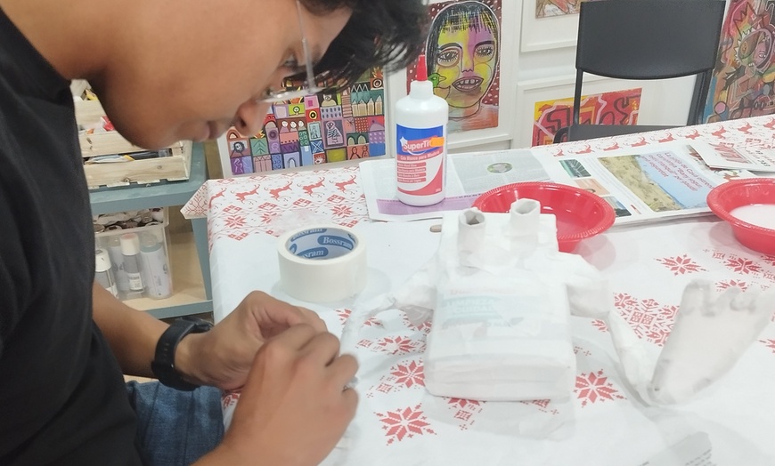 Image 8: Taller de expresión creativa de 4 clases para 1 o 2 adultos o niños