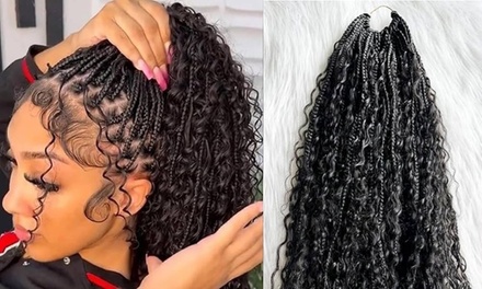 One Boho Crochet Braid Session (Installation + hair) - LuxbraidsOR