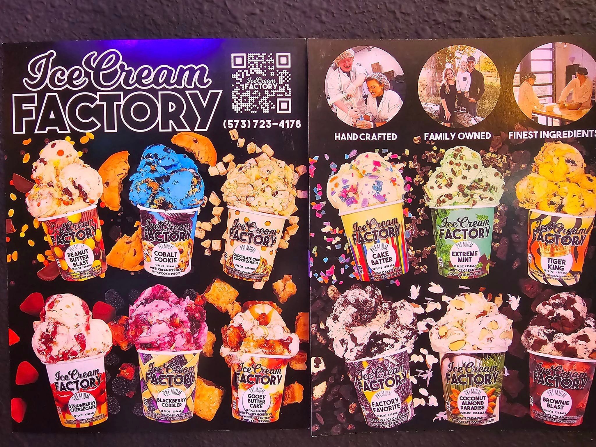 Treat Yourself with $20 or $50 to Use at Ice Cream Factory and More