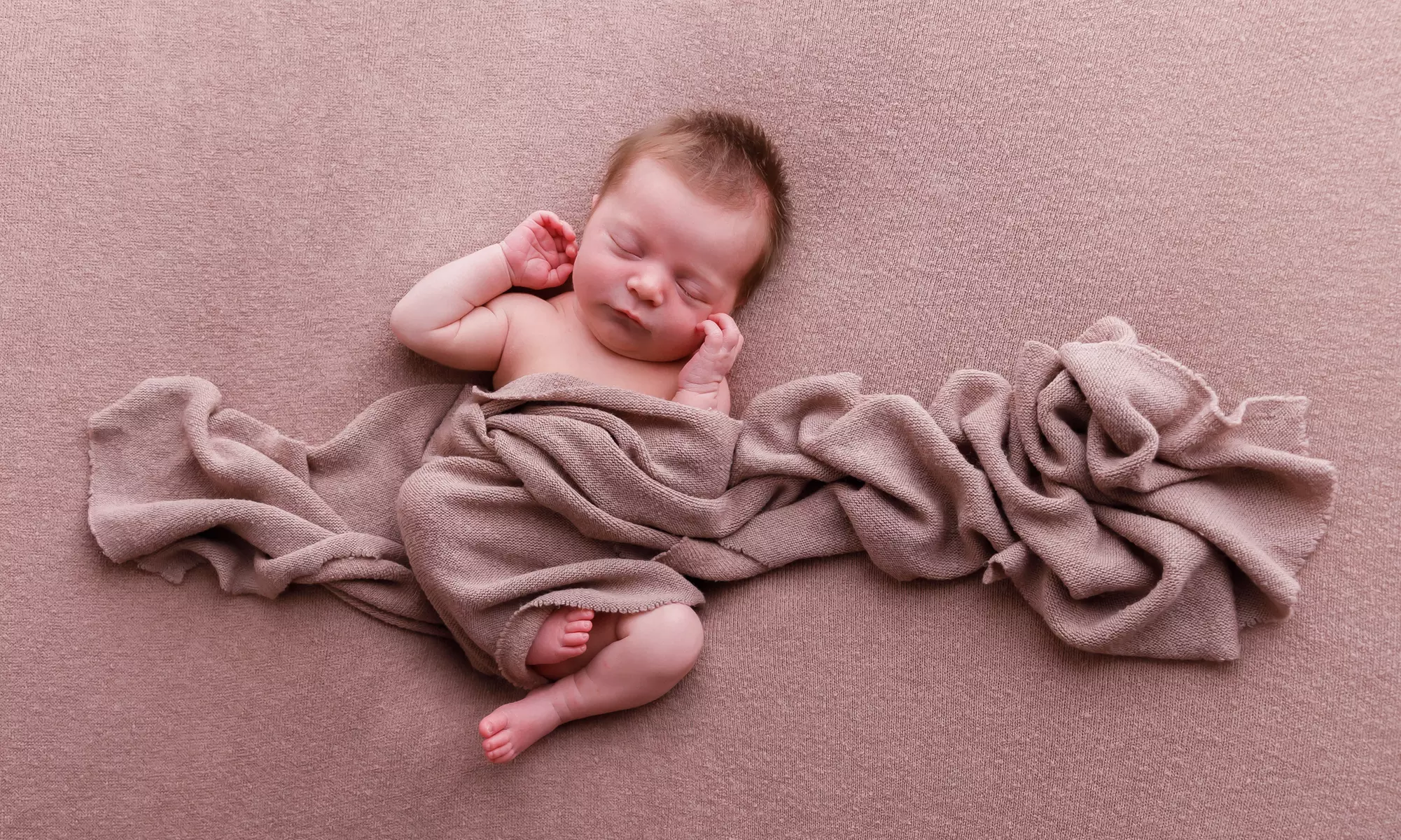 Newborn or Bump-to-Baby Photoshoot with Prints and a Voucher