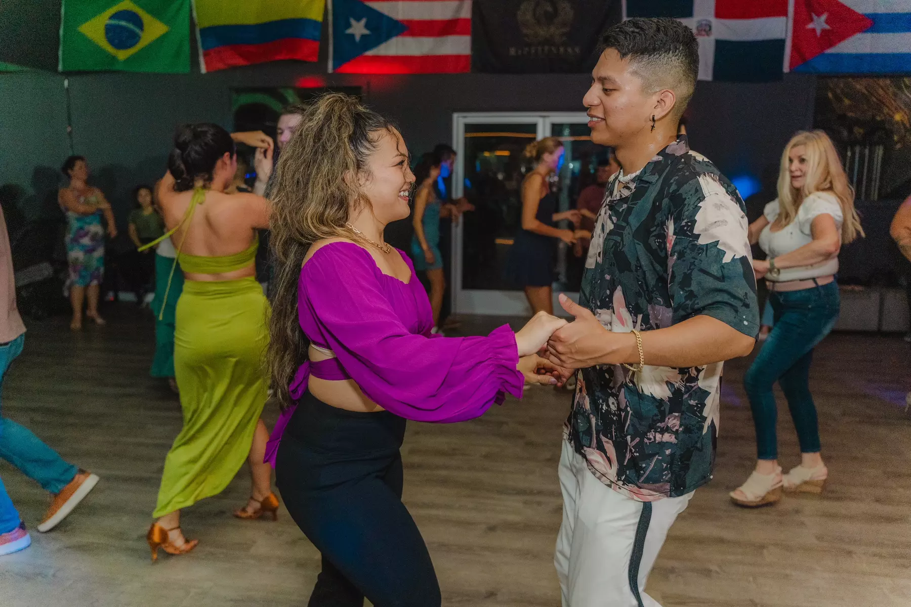 R1PFitness Presents Date Night Dance Class for Four Adults with Wine and Live Music (Up To 37% Off)