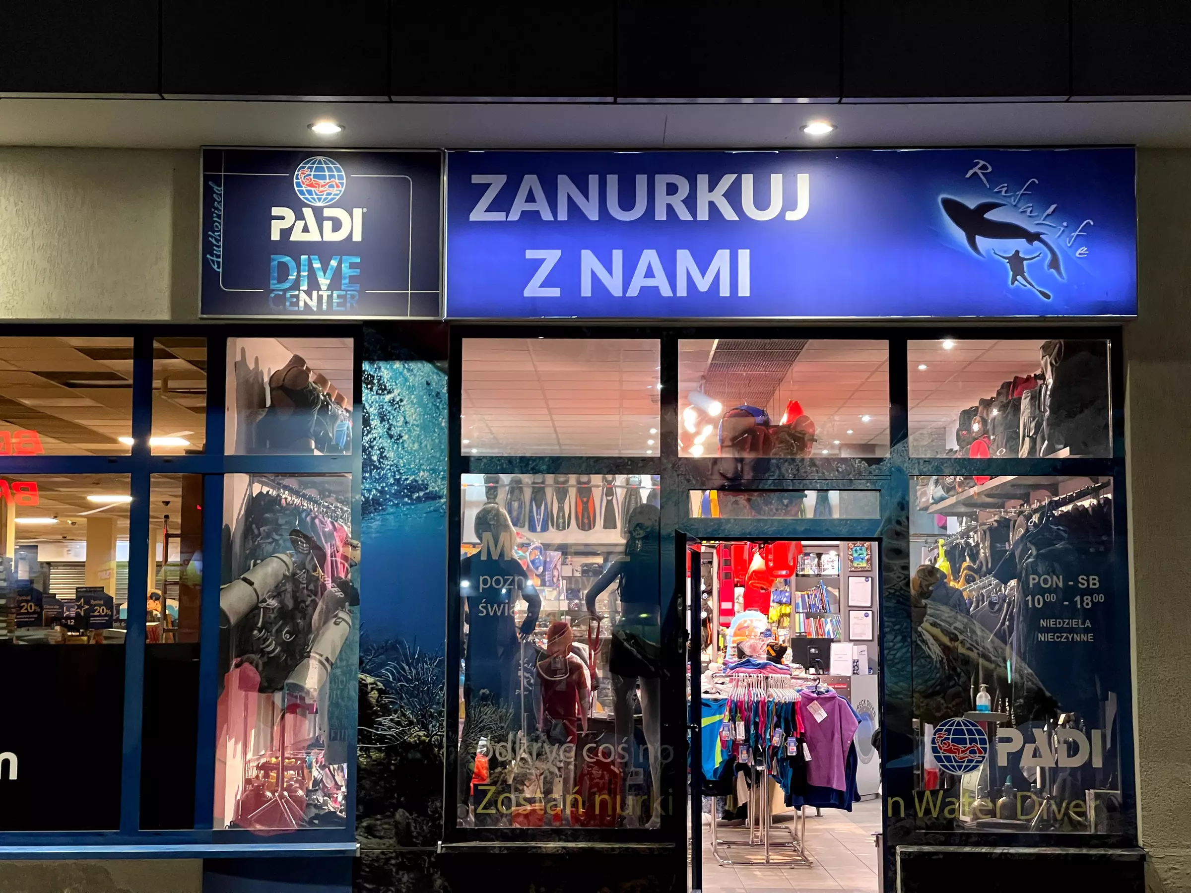 Do 50% zniżki na: Lekcja nurkowania w firmie Rafalife