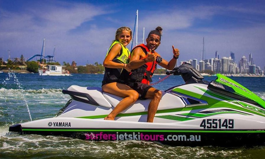 Image 1: Conquer the Waves with Jet Ski Tour by Surfers Jet