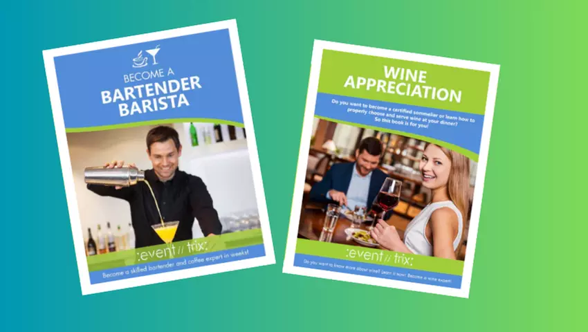 Explore Bartender & Barista Training and Wine Appreciation