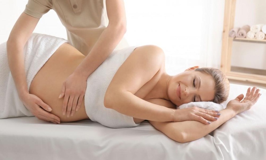 Image 1: Relax with 60 or 90 Minute Prenatal Massages