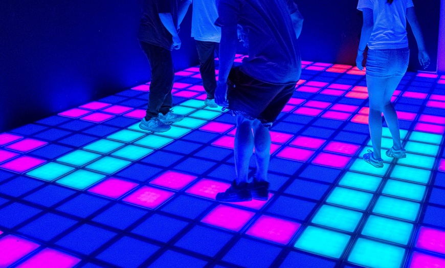 Image 3: Thrilling And Fun Interactive Floor Grid Gaming 