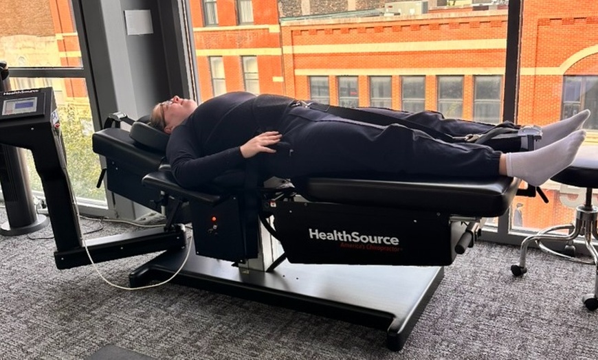 Image 2: Chiropractic Exam with Spinal Decompression or Laser Therapy Treatment