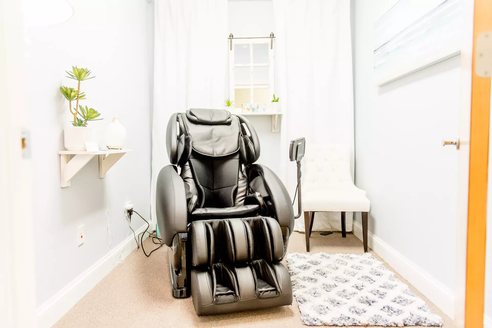 Experience mindfulness meditation massage chair sessions at Peaceful Waters Counseling And Wellness Center, up to 49% off - Primary Image