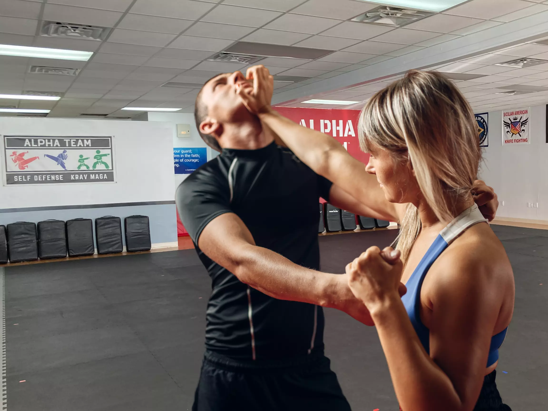 Up to 75% Off on Martial Arts Training at Bruno's Alpha Team Self Defense - Primary Image