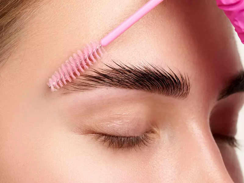 One Eyebrow Lamination with Tinting and Shaping