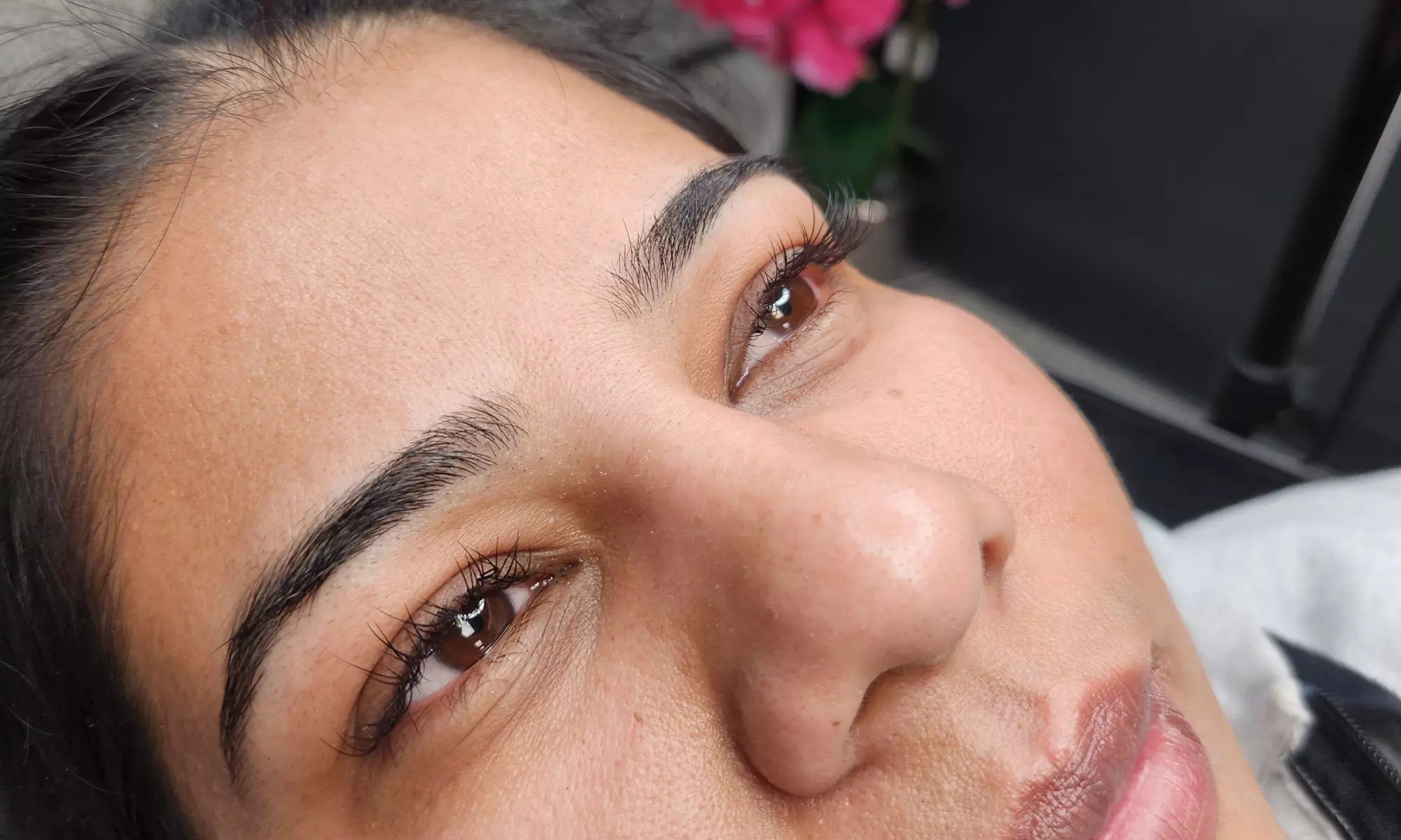 Permanent Eyebrow Microshading or Eyeliner Tattoo Session
