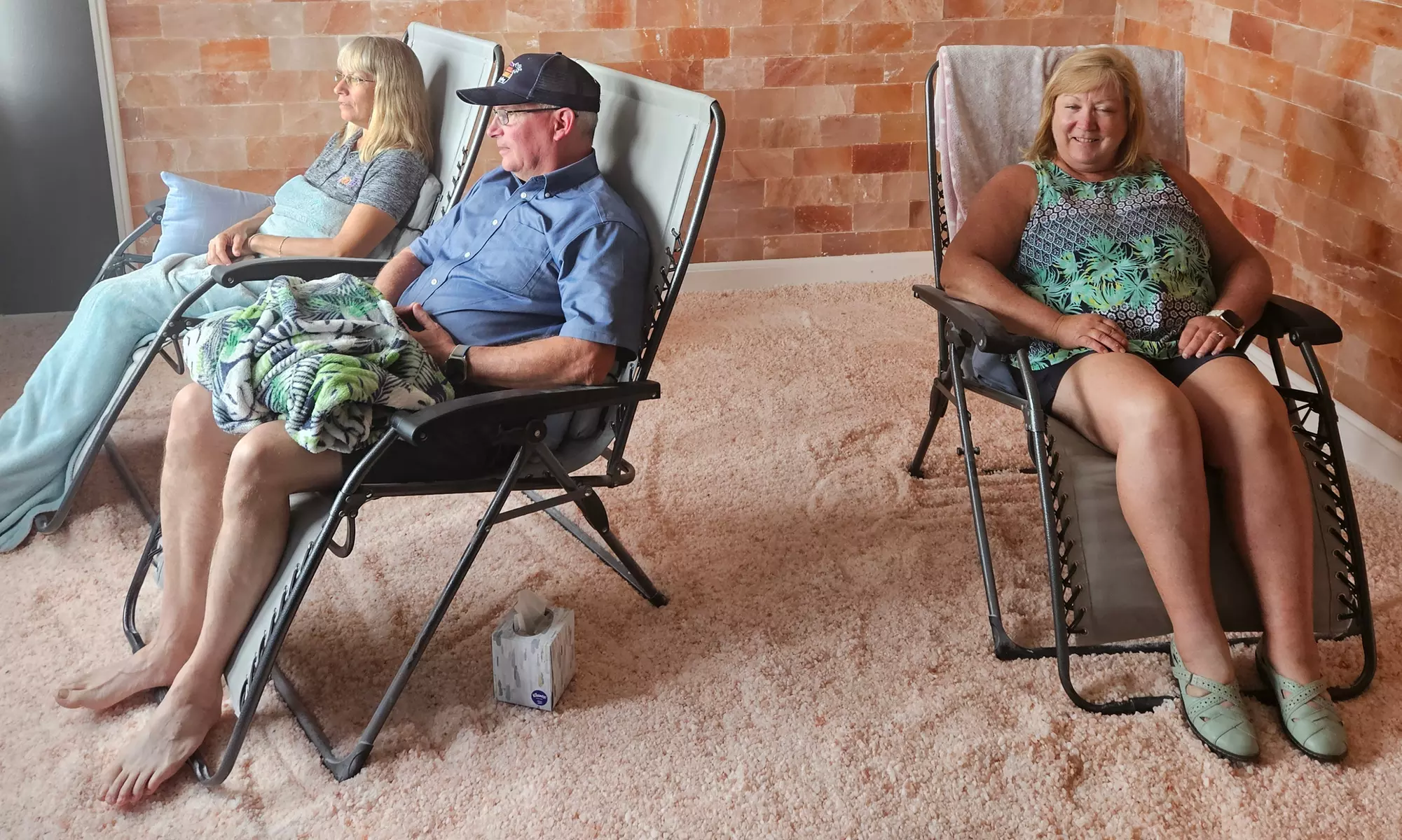 Relax in a Salt Room: Options for Two or Three People Available