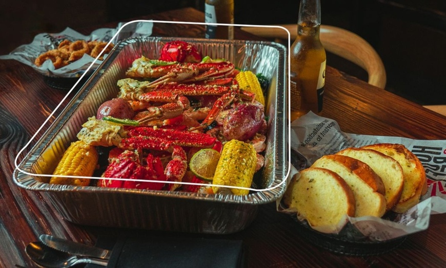 Seafood Restaurant - Hook & Reel Cajun Seafood And Bar | Groupon