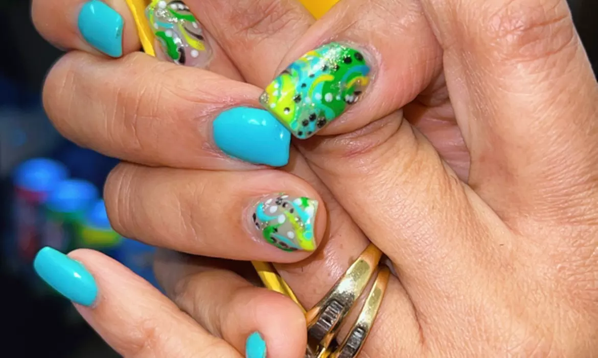 Get a Stunning Mani-Pedi with Gel or Acrylic Options