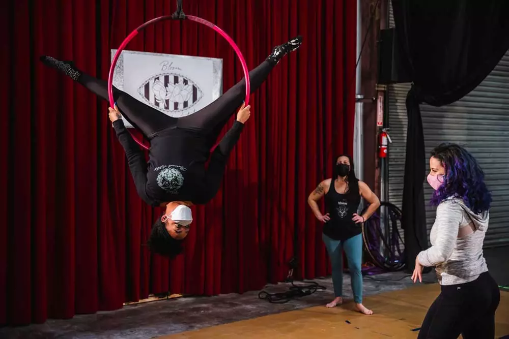 Up to 50% Off on Aerial Fitness at Bloom Movement Artistry