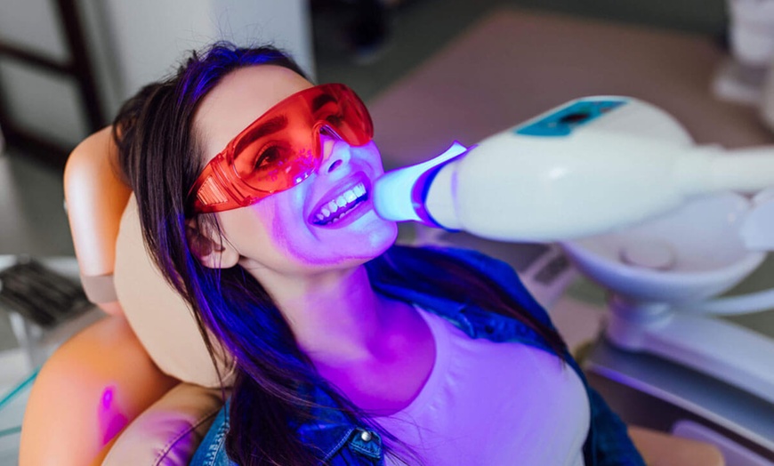 Image 2: Refresh Your Teeth with 30, 45, or 60-minute Teeth Whitening Treatment