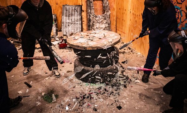 Rage Room in Asheville