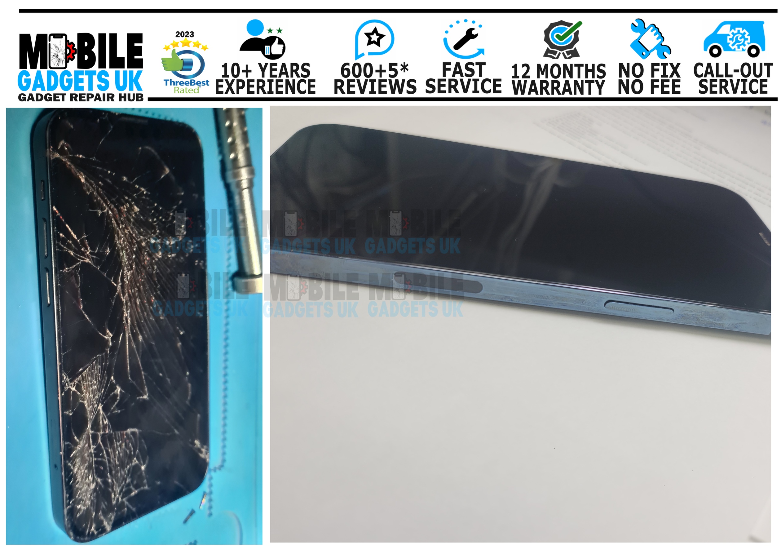 Up to 50% Off on Mobile Phone / Smartphone Repair at Mobile Gadgets UK