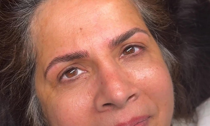 Image 3: Glow Up with One Microblading Session - Optional Top-Up Available