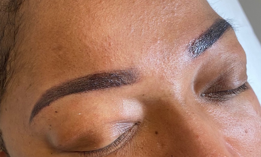 Image 5: Up to 58% Off on Spa / Salon Beauty Treatments at Maggie q Microblading eyebrows & Lip Blush