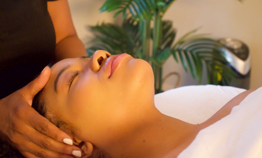 Image 1: Get 60 Min Savannah Moonlight or African Safari Neuromuscular Massage