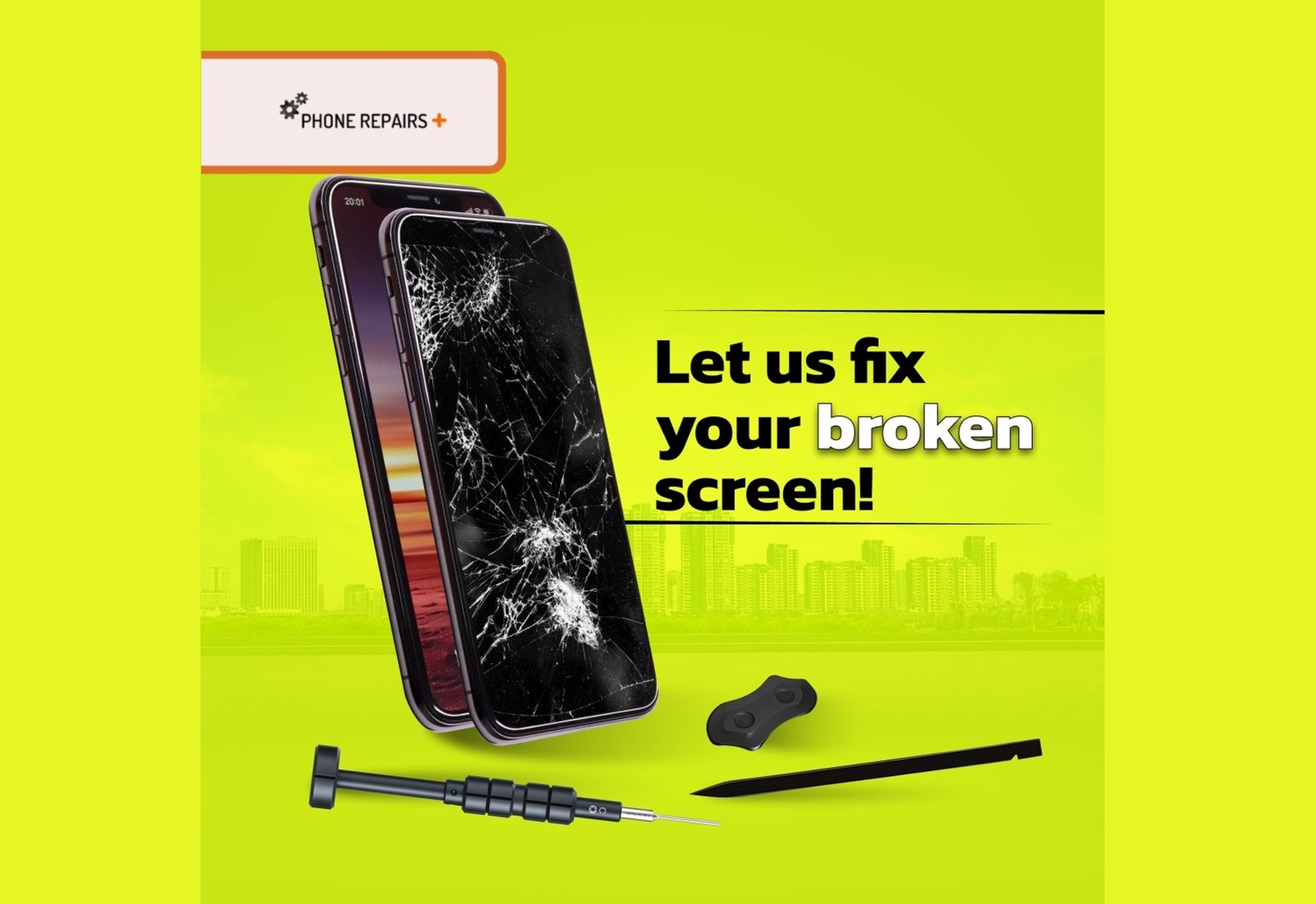 Up to 56% Off on Cell Phone / Smartphone Store at Phone Repairs +