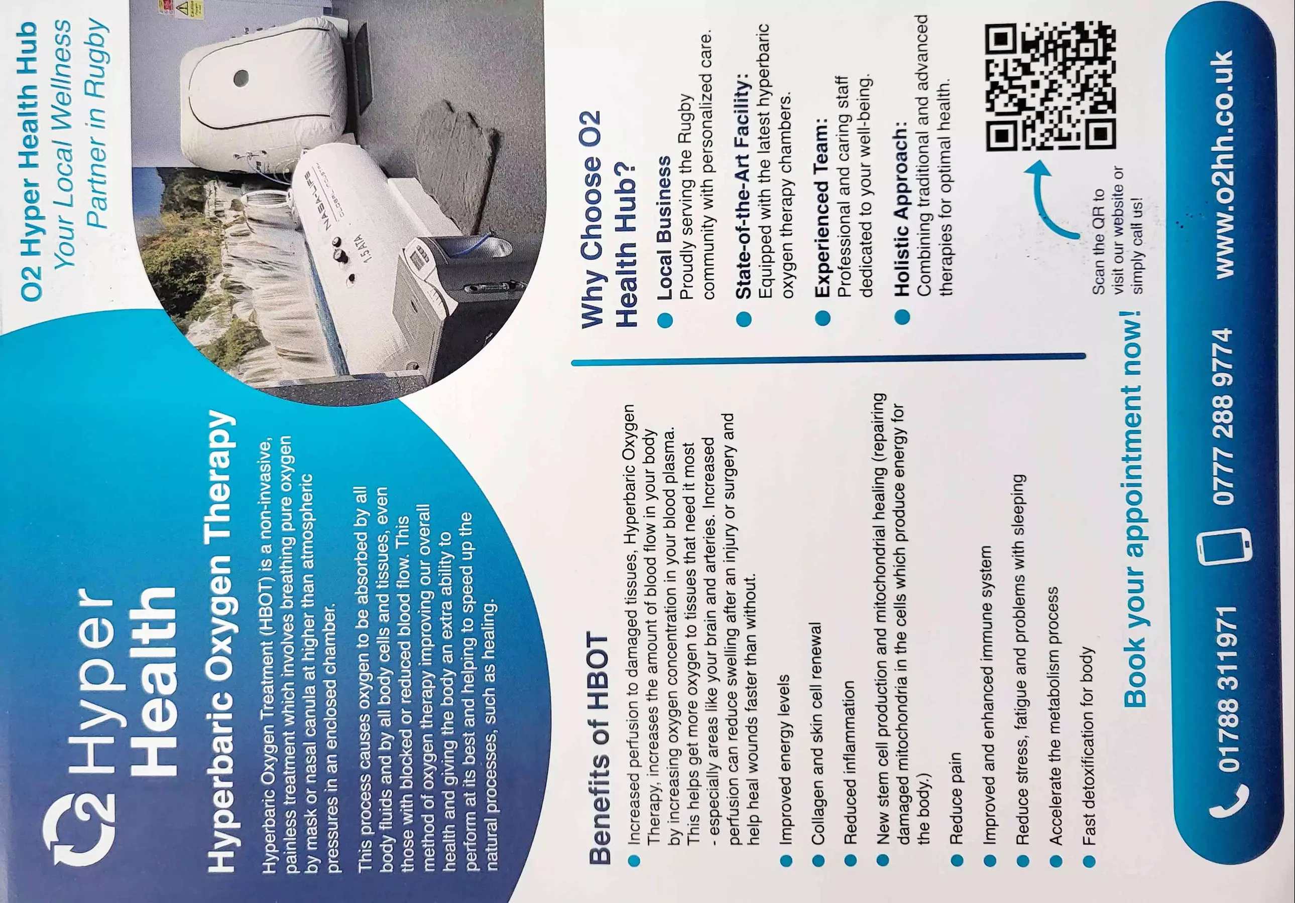 Up to 10% Off on Hyperbaric Chamber at O2 Hyper Health