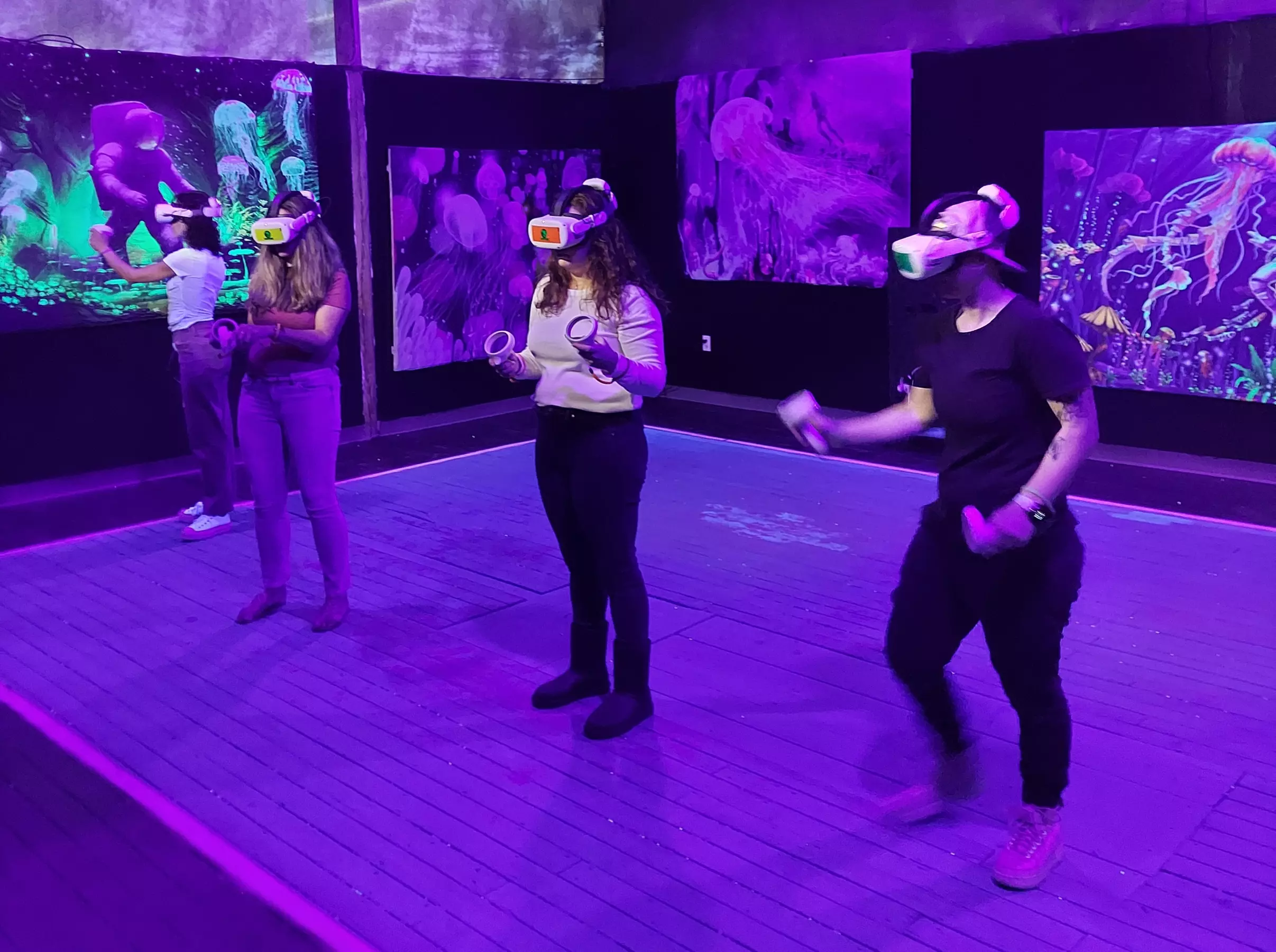 Explore Advanced Action Sports' VR Escape Rooms for up to 5 people, with choices like Dragon Tower and more, up to 66% off - Primary Image