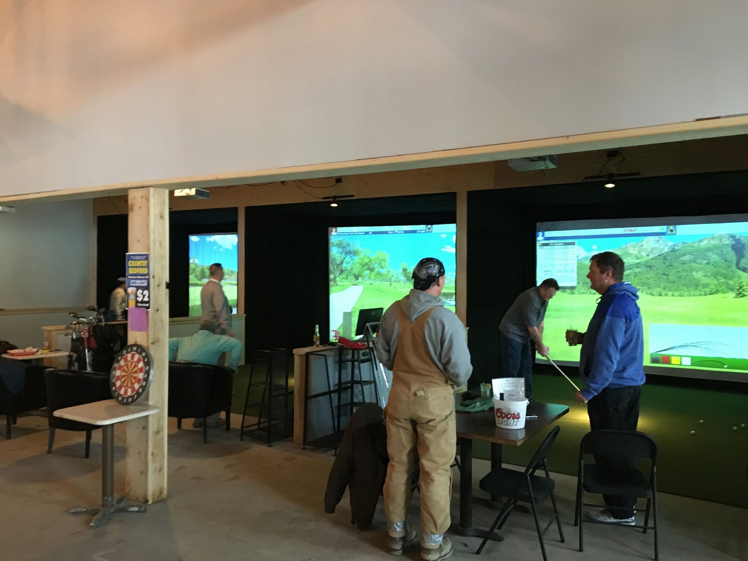 Experience Virtual Golf Fun at Brew Streaks Bar & Grill