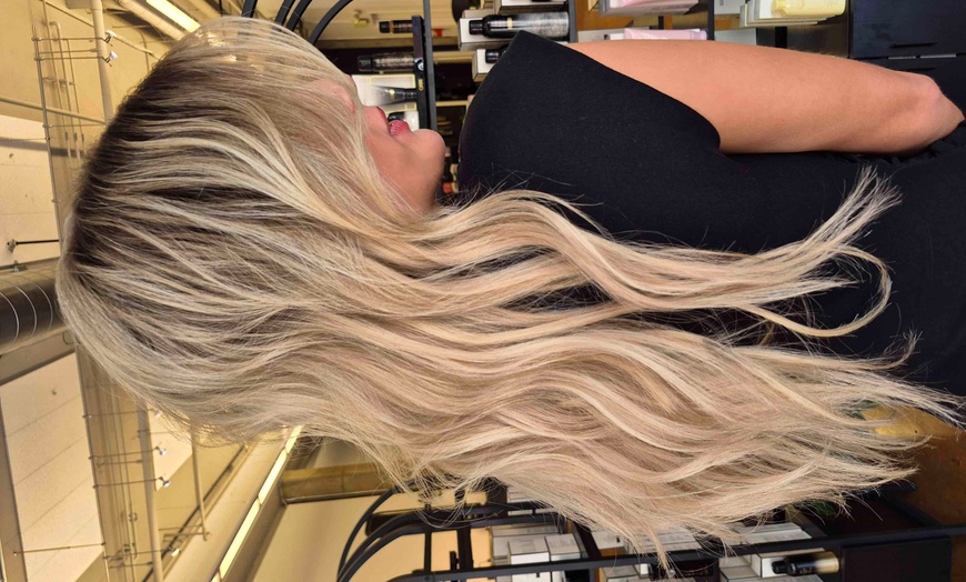 Image 4: One Haircut, Shampoo & Blowout w/w/o Full or Partial Highlights
