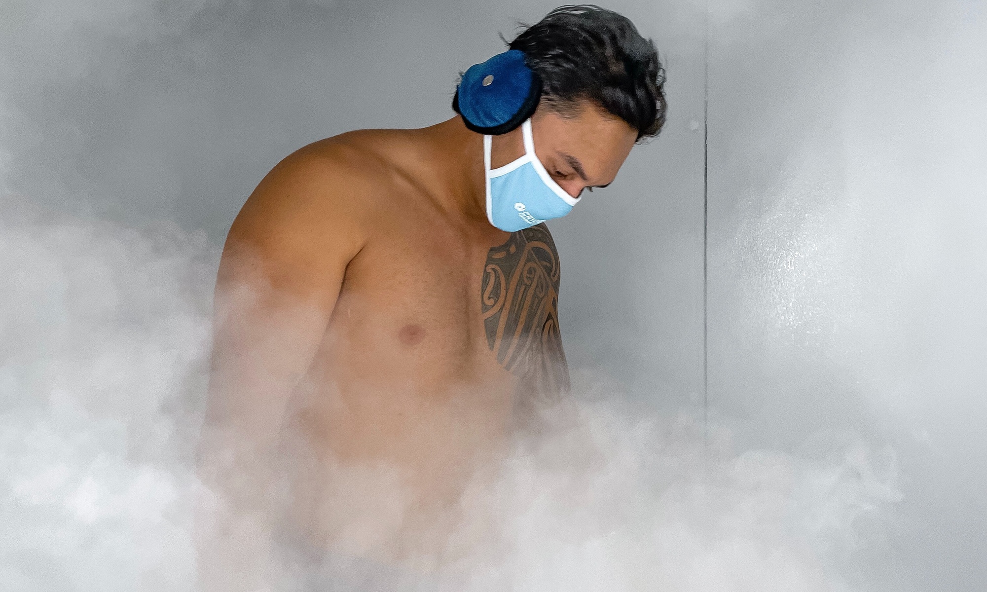 Cryotherapy Sessions with Compression and Red Light Therapy