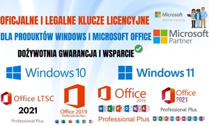 Klucze licencyjne aktywacji Microsoft Windows i Office Klucze licencyjne aktywacji Microsoft Windows i Office